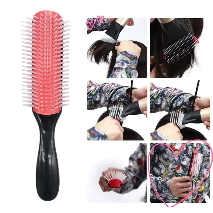 Denman – brosse démêlante à 9 rangées pour cheveux