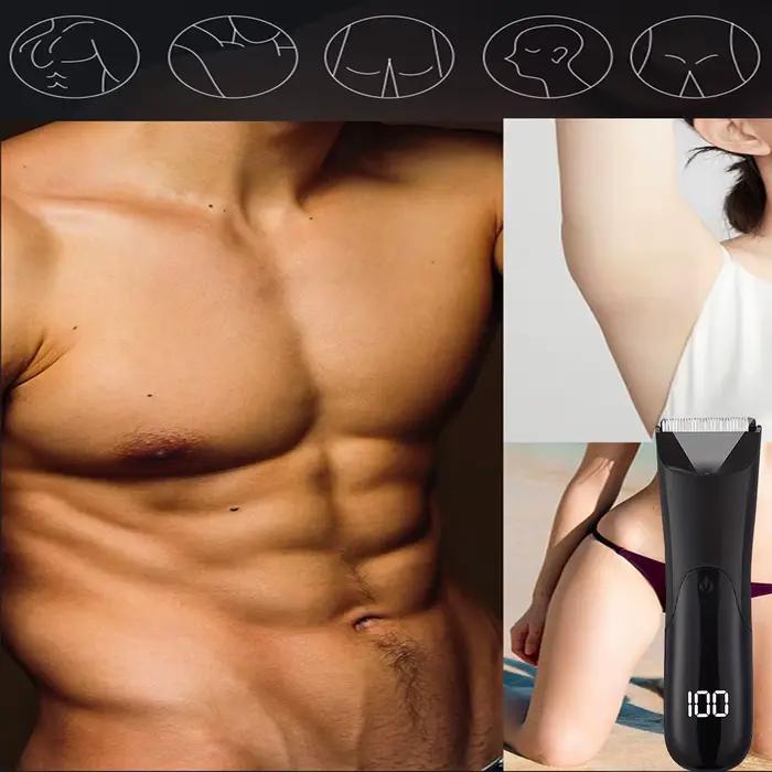 Homme corps tondeuse épilateur aine Trimer