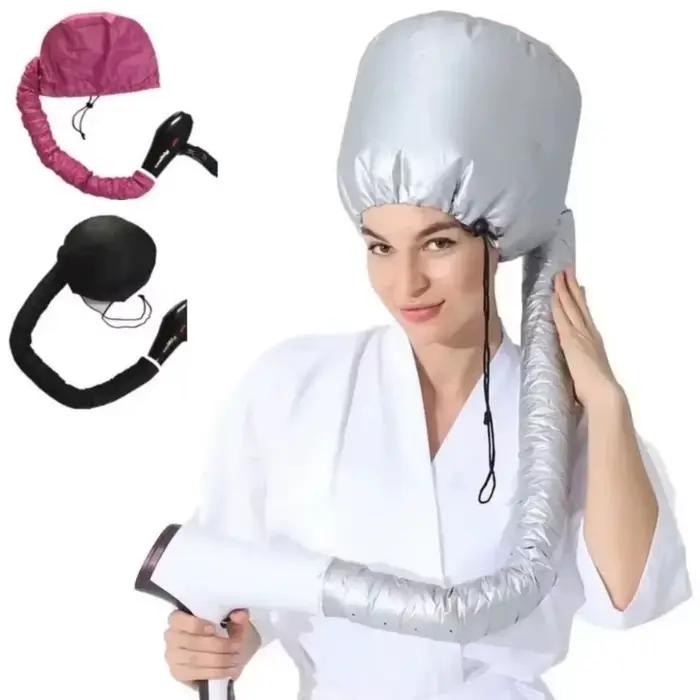 Chapeau chauffant pour sèche-cheveux