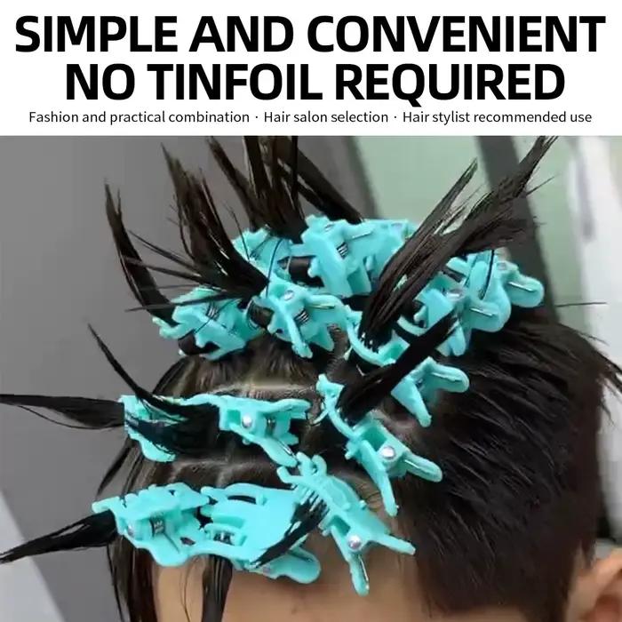 Pinces à cheveux réutilisables pour hommes