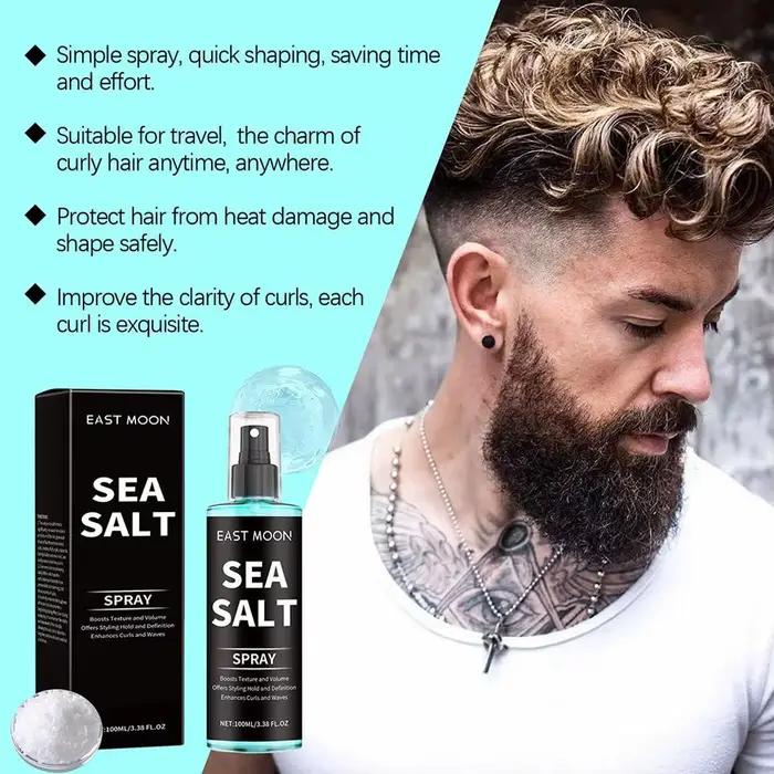 Spray Bouclant au Sel Marin 100ml pour Cheveux