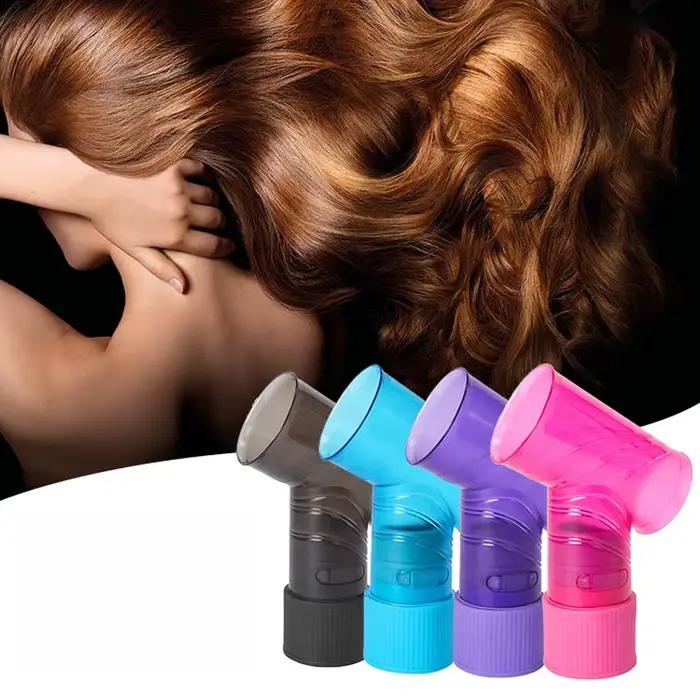 1 pièces bricolage bouclés sèche-cheveux diffuseur rouleau de cheveux couverture de séchage vent bigoudi Salon de