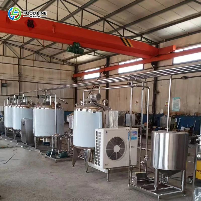Machine à fabriquer du fromage personnalisée de 500 l, pièces de machine à fabriquer du fromage