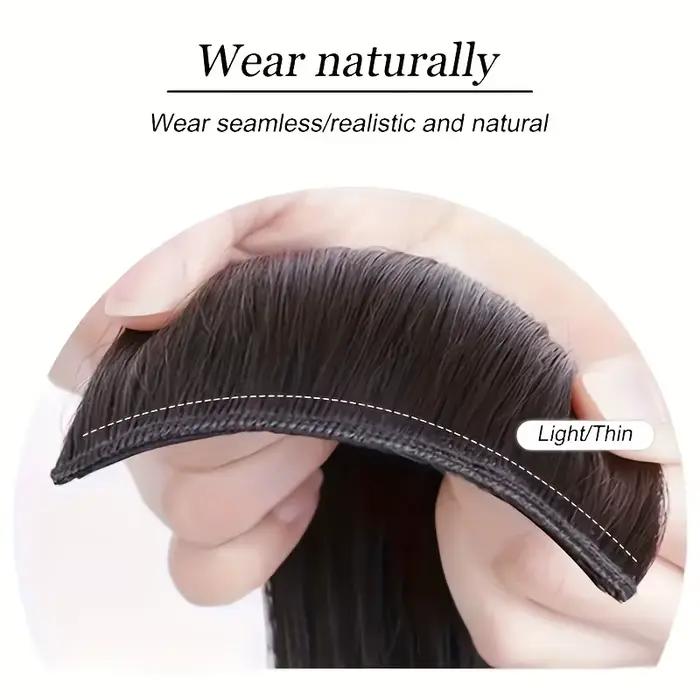 Ensemble de coupe de cheveux synthétiques pour femmes, extension de cheveux ondulés naturels, clip B