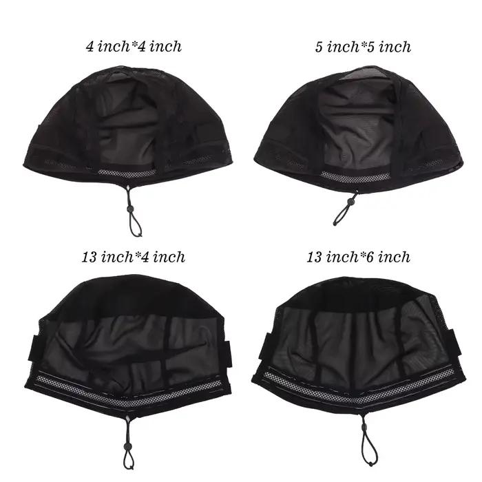Plussign – bonnet de perruque demi-épissure avec cordon de serrage, bande en Silicone pour la coutur