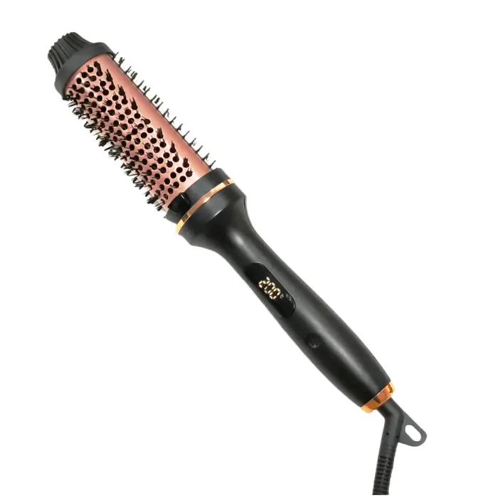Brosse thermique peigne coiffant électrique chauffage rapide Anti-brûlure 3 en 1 lisseur brosse chau