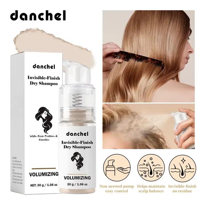 Shampooing Sec Invisible Contrôle du Sébum 48H Convient à Toutes les Couleurs de Cheveux Réparation