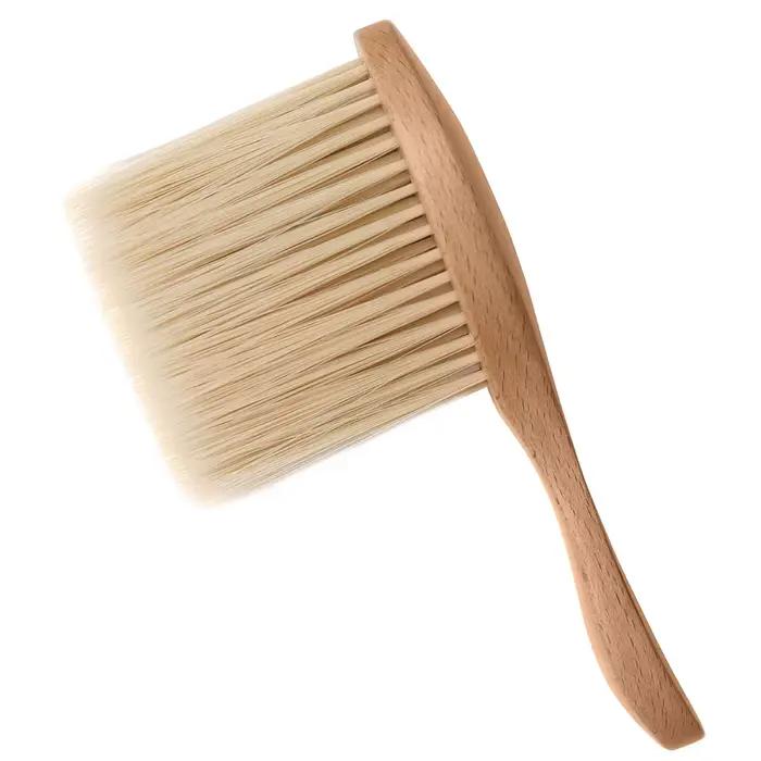 Brosse à cheveux pour salon de coiffure, plumeau à cou dur, peigne de balayage de livres, nettoyeur