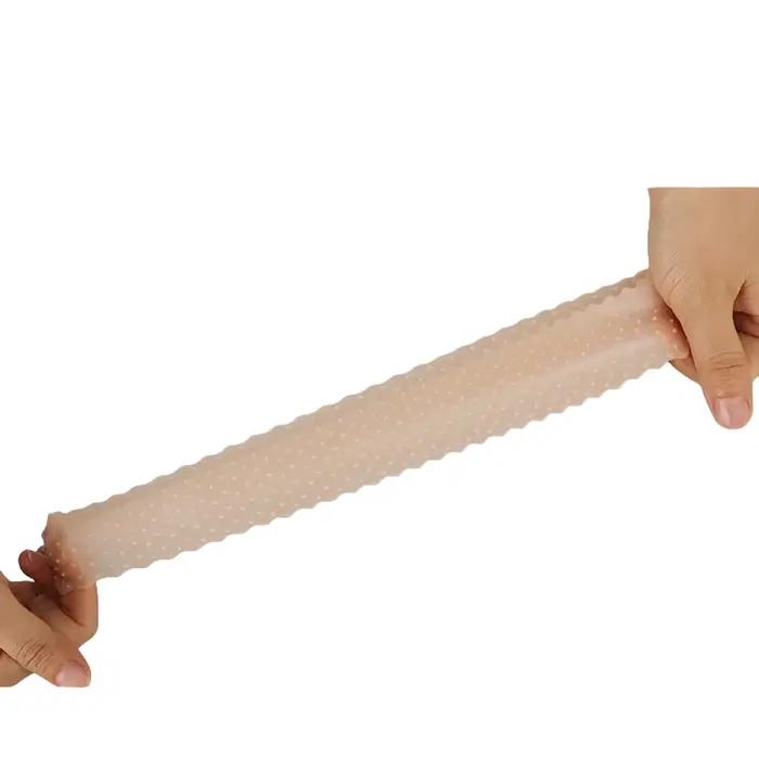1 bandeau de perruque antidérapant sans couture avec bonnet de perruque en Silicone extensible pour