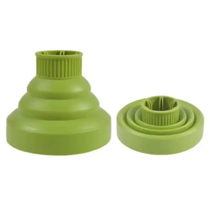 Accessoires de coiffure en silicone : diffuseur de boucles, disque diffuseur, sèche-cheveux, séchoir