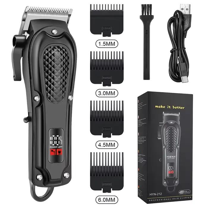 Barbier électrique tondeuse à cheveux hommes Rechargeable sans fil barbe rasoir longueur de cheveux