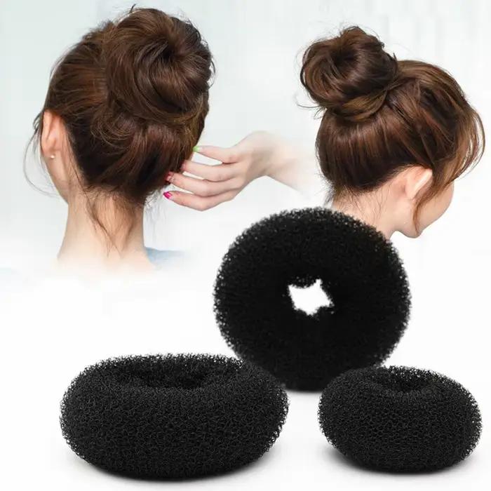 Grand chignon de cheveux de 14CM, beignets de princesse, couvre-chef en boulette de viande, accessoi