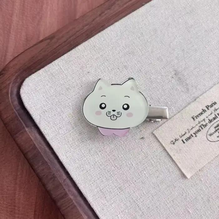Pince à cheveux unisexe Kawaii petit chat, couvre-chef Cosplay Anime l'été Hikaru Died Style épingle
