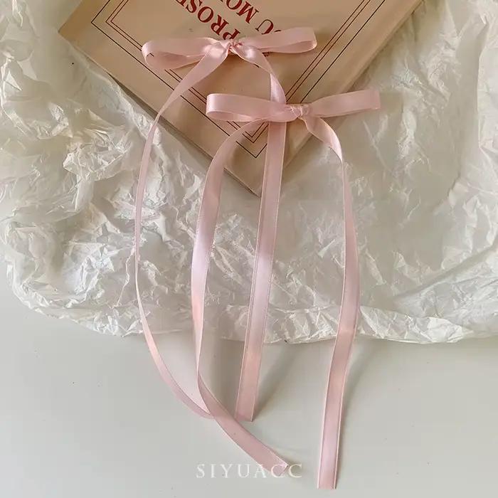 Pinces à cheveux en ruban avec nœud doux pour femmes et filles, 2/12/36 pièces, accessoires de cheve