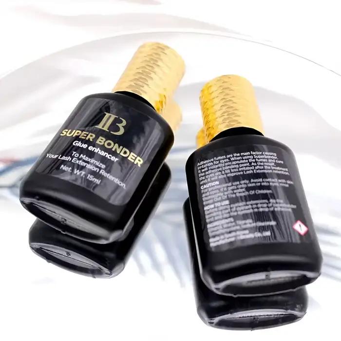 Agent de fixation IB SUPER BONDER, liquide Transparent pour Extensions de cils, colle, aide à l'adhé