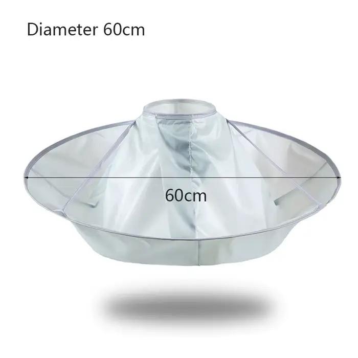Cape de coupe de cheveux professionnelle pour barbier, parapluie pliable, imperméable, outil de coup