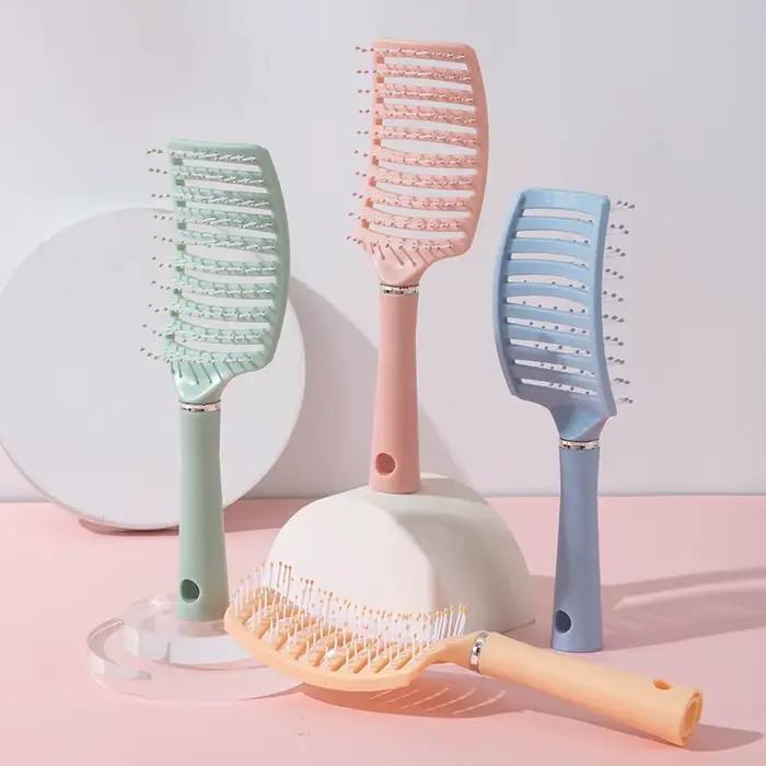 Brosse de massage antistatique, peigne de massage pour cheveux et cuir chevelu pour femmes, outil pr