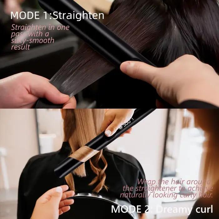 Lisseur de cheveux 500F, traitement professionnel à haute température de la kératine, fer plat pour
