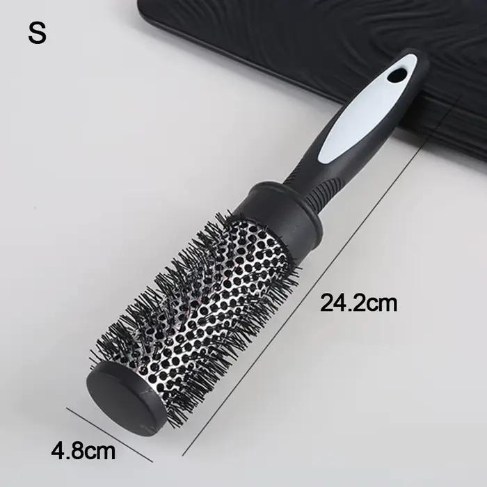 Brosse à cheveux antistatique tendance pour boucles rapides, sans dommages, peigne rond, utilisation