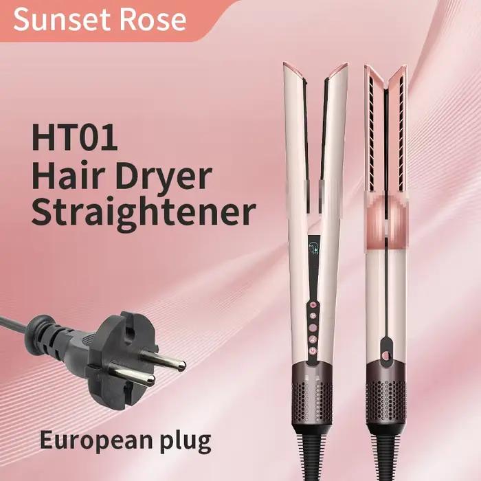 Peigne Lisseur Sèche-Cheveux HT01 Huaqiangbei Fer Plat Lisseur Ion Négatif Sans Dommage pour les Che