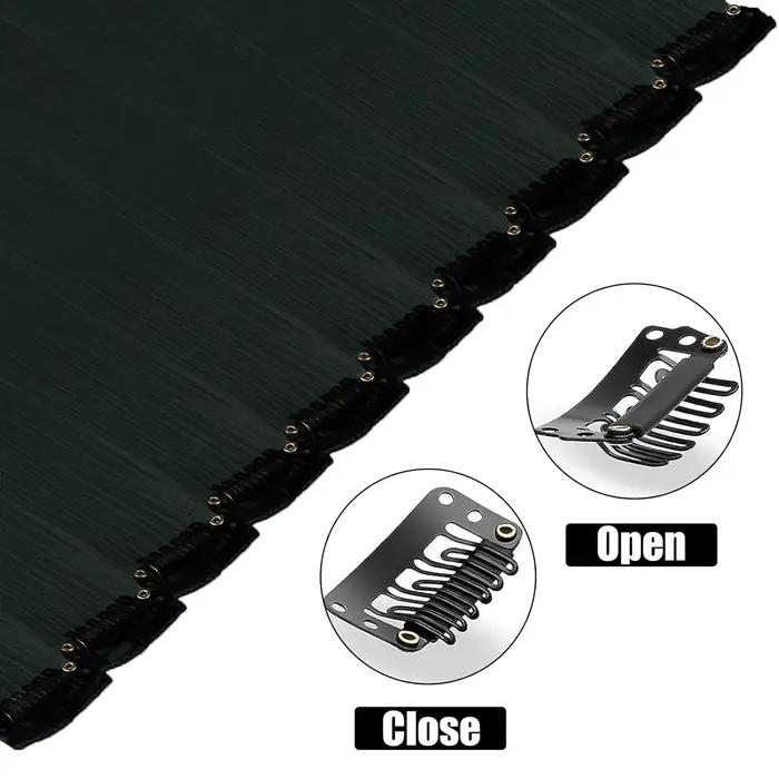 Extensions capillaires synthétiques noires longues et lisses, 12 pièces, postiches colorées à reflet