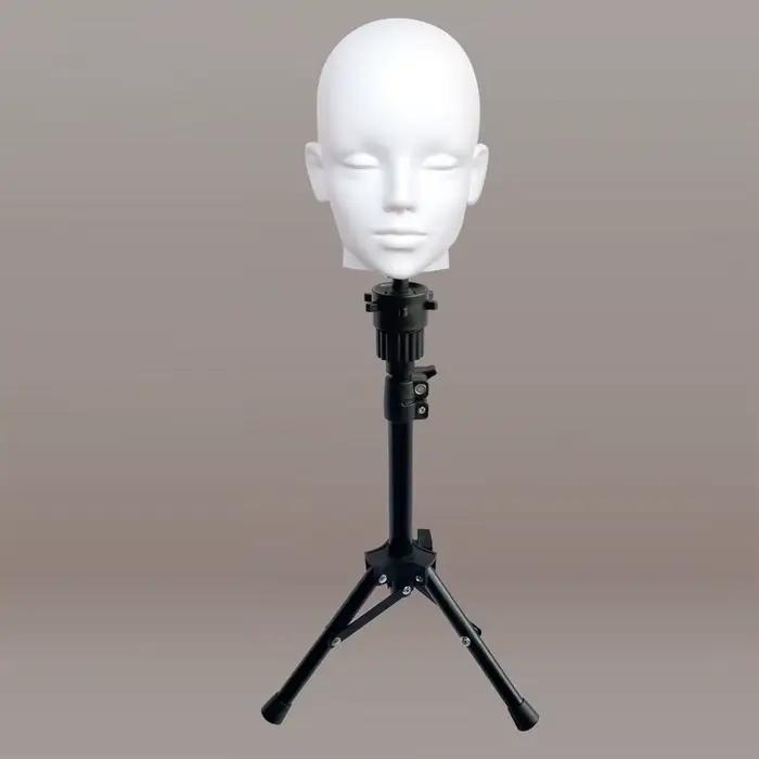 Perruque tête modèle Mannequin factice perruque lunettes chapeau présentoir support postiches suppor