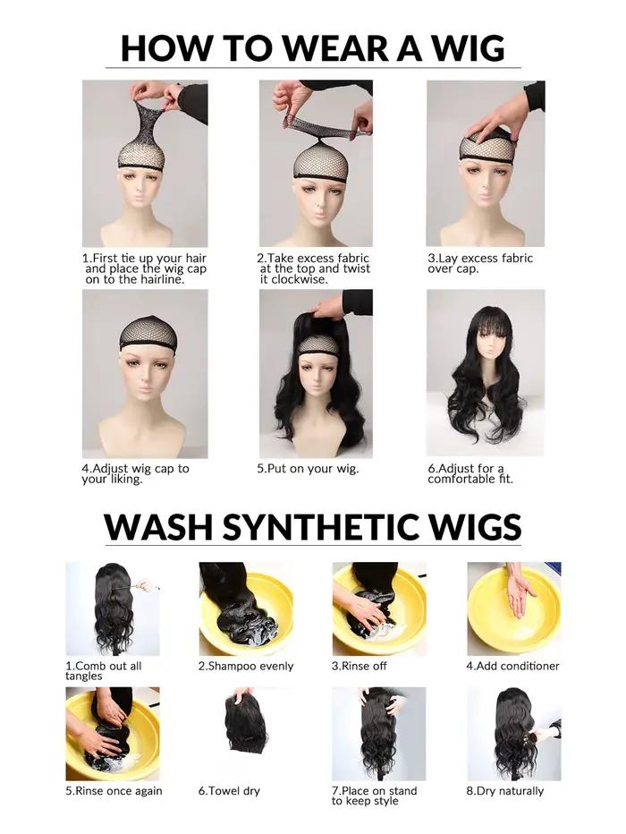 Perruque coupe pour femmes noires perruque coupe courte noir mélangé avec perruques bouclées rouges