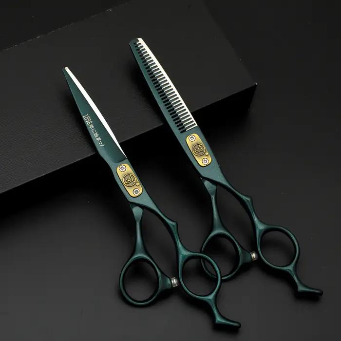Tondeuses à cheveux professionnelles haut de gamme, avec un design de lame et de coque bicolore noir