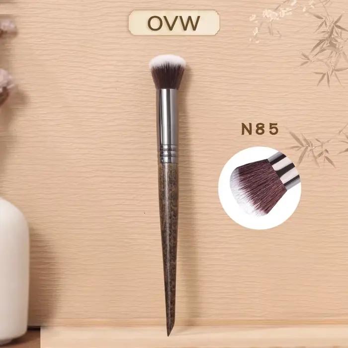 OVW-Brosse à cheveux synthétiques N85, 1 pièce, fard à joues, crème, poudre