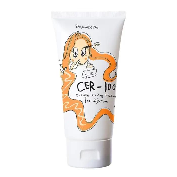 1/3PCS Cer-100 Conditionneur capillaire, solution de revêtement protéiné, collagène et kératine, amé