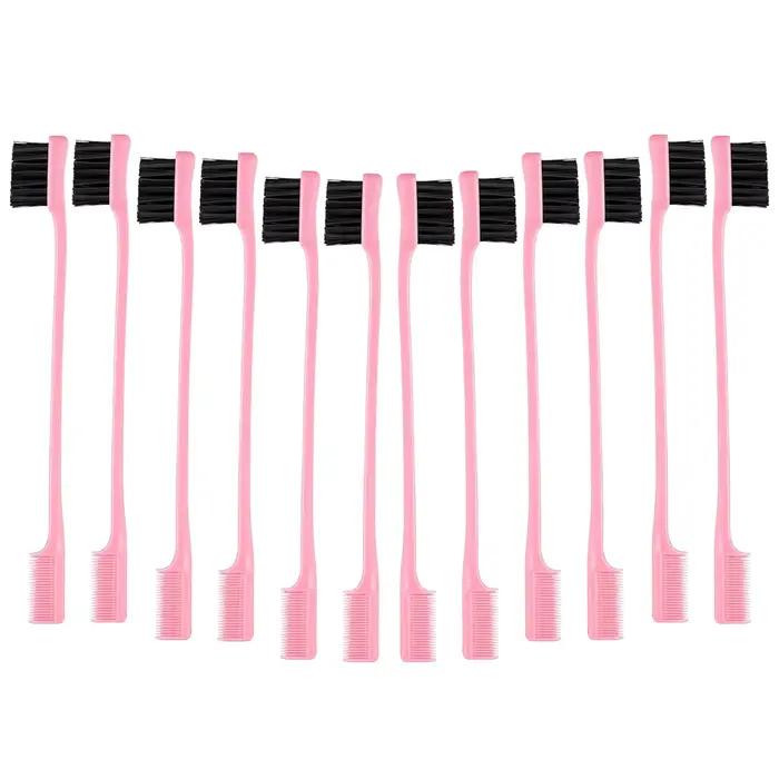 Ensemble de brosses de contrôle de bord double face 2 en 1, brosse à cheveux de contrôle de bord, br