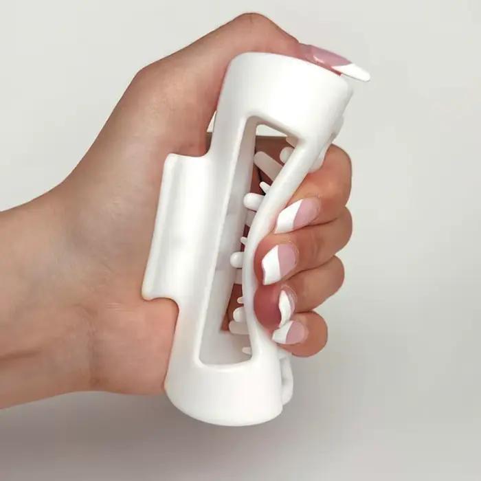 Pince à cheveux en Silicone souple et sûr pour femmes, Protection Anti-Collision pour l'arrière de l