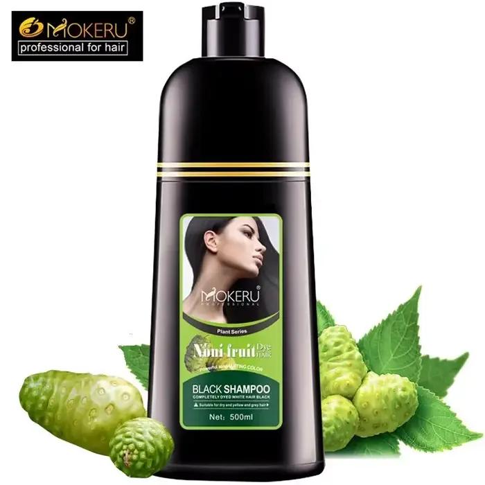 Mokeru – teinture capillaire naturelle biologique rapide, seulement 5 Minutes, Essence végétale Noni