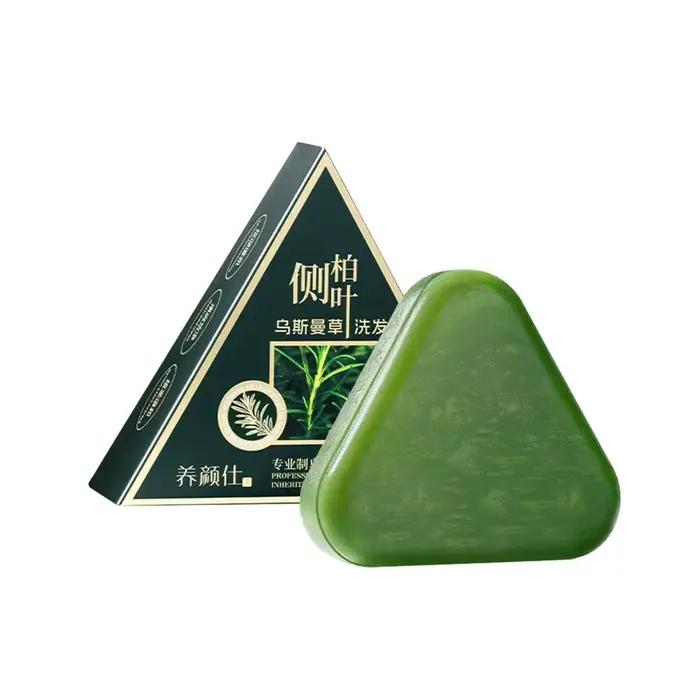 Usman herbe & Platycladus shampooing à base de plantes savon naturel perte de cheveux traiter renfor