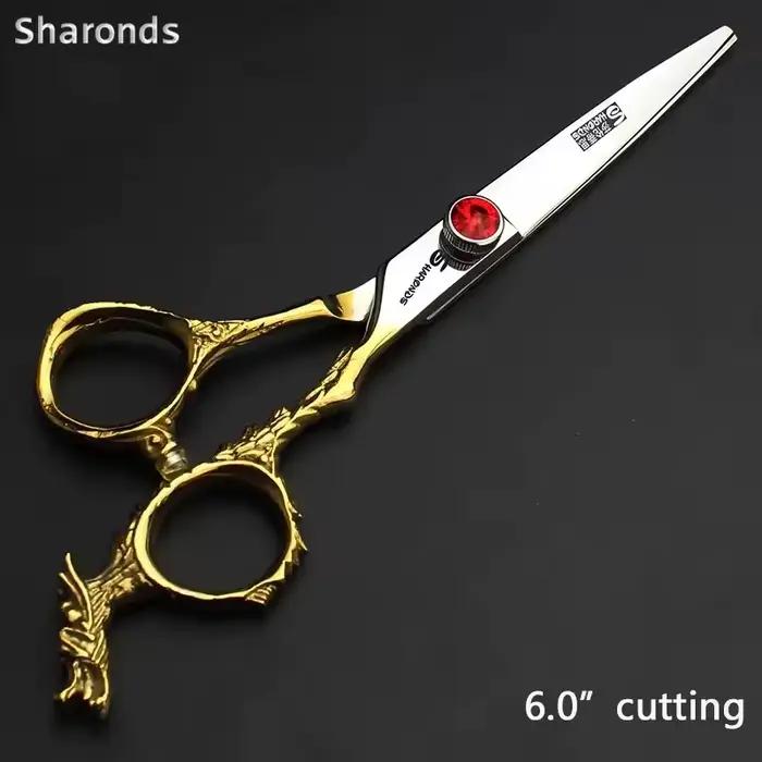 Véritable nouvelle ciseaux de coiffure professionnel 6 pouces ciseaux de salon de coiffure coiffeur
