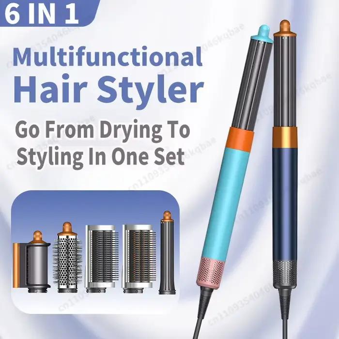 SenCiciMen Outils de Coiffure Multiples, Styler à Air Chaud, Bigoudis Automatiques (30MM/40MM), Volu