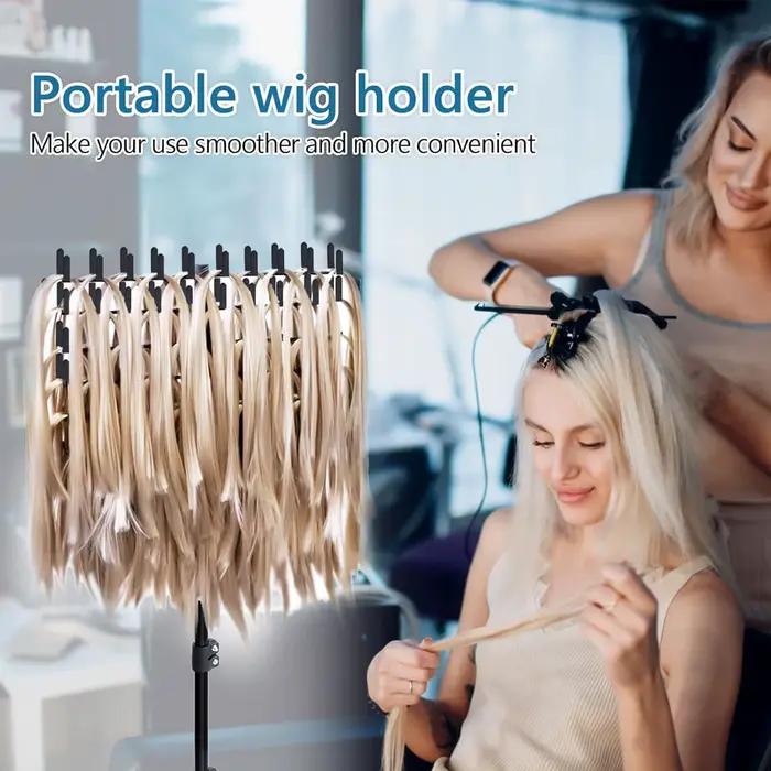 Support de tressage de cheveux supports de cheveux à 2 côtés pour tresses debout support de tresse r