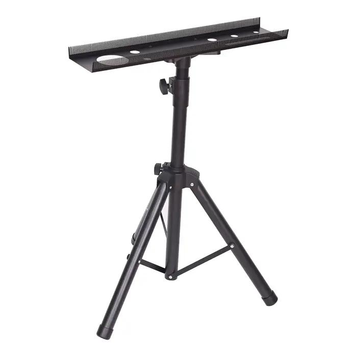 Support d'extension de cheveux double face pour coiffeurs, porte-cheveux debout, tresses réglables,