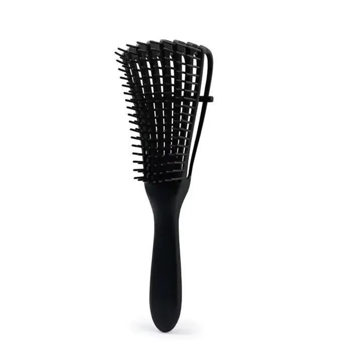 Brosse à cheveux de pêche – Dites au revoir aux nœuds et les entrelacés, peigne à huit griffes, bros