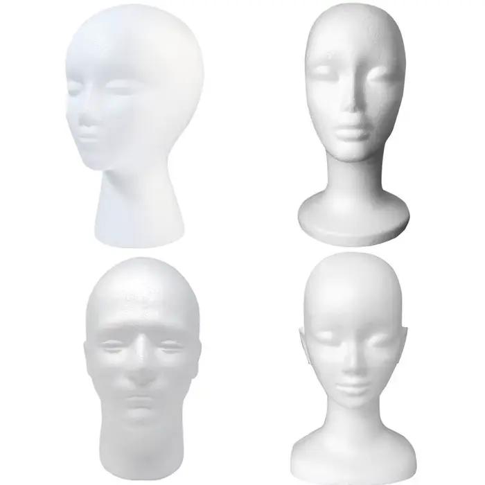 DUNIWig-Présentoir de Perruque en Mousse, Modèle de Tête de Mannequin T1, Support de Postiches, Modè