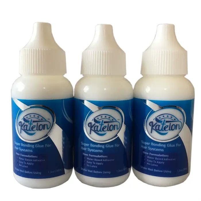 Nouveauté 1 bouteille 1.3 Oz 38 ml Katelon colle super adhésive perruque colle de liaison pour perru