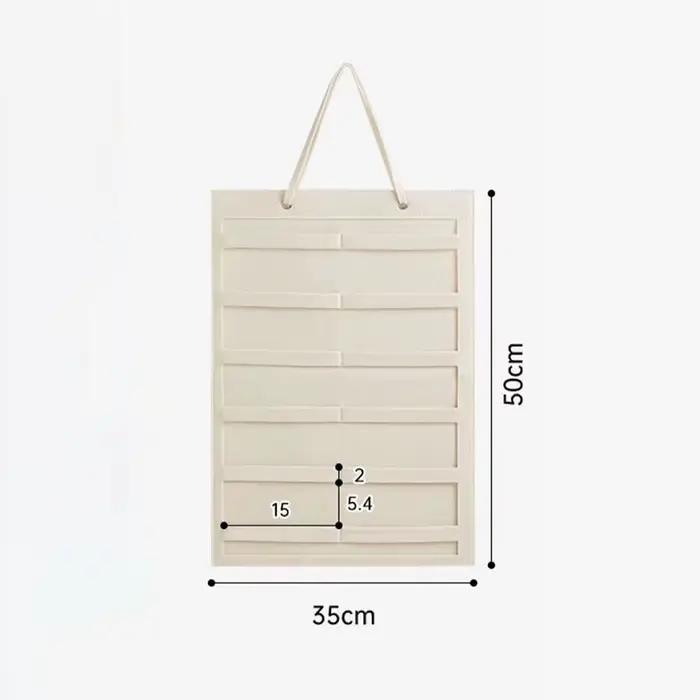 Organisateur mural pour accessoires capillaires, support de rangement pour nœuds, pinces, élastiques