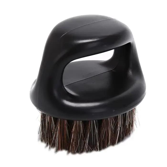 Brosse à doigts pour couper les cheveux masculins et féminins, brosse dépoussiérante pour le cou et