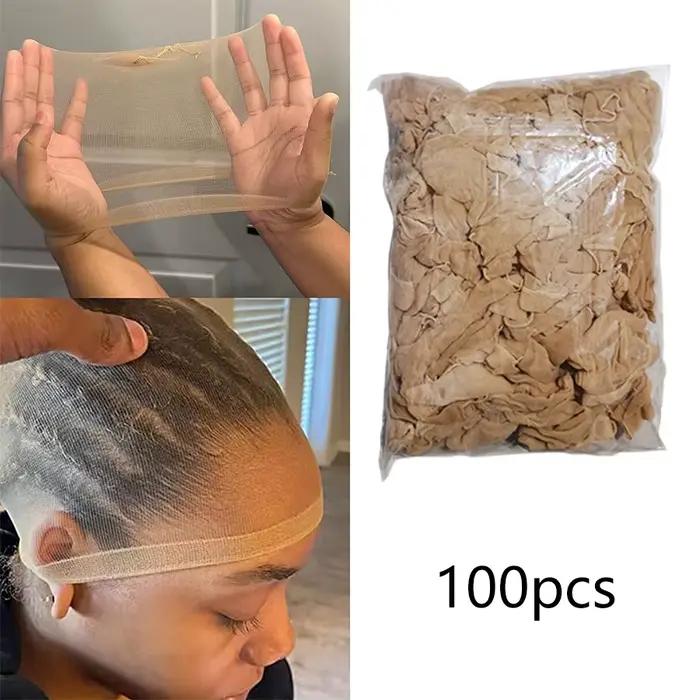 Gros HD perruque casquettes haute qualité Transparent HD filets à cheveux tissage Nylon extensible d