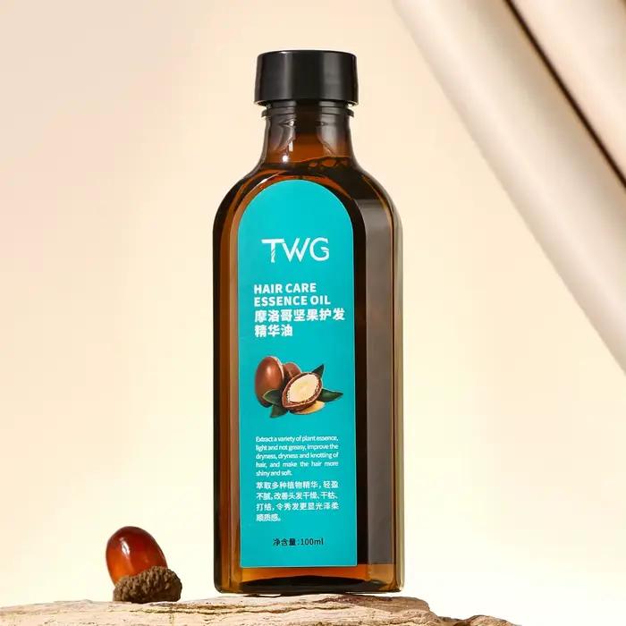 Soins capillaires, huile d'argan, traitement pour cheveux secs et endommagés, réparation, hydrate, n