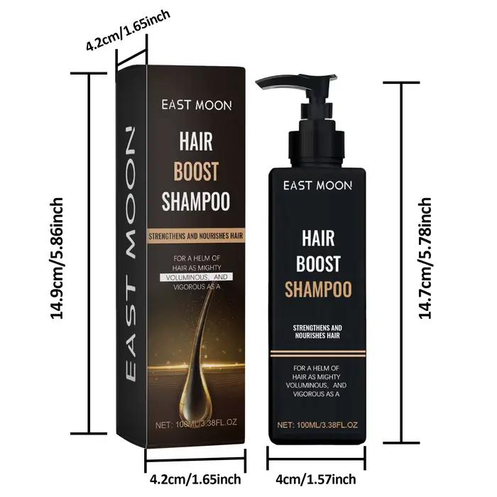 Shampoo densifiant pour cheveux 100 ml, shampooing activateur des racines, shampooing activateur for
