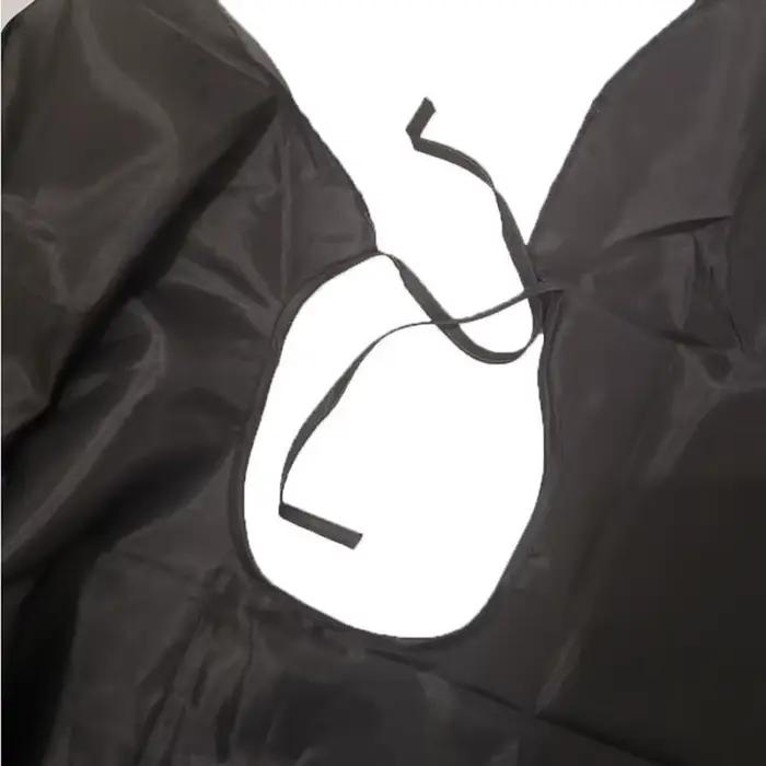 【L】Cape de coiffure pour adultes, imperméable, unisexe, pour salon de coiffure et barbier, tablier d