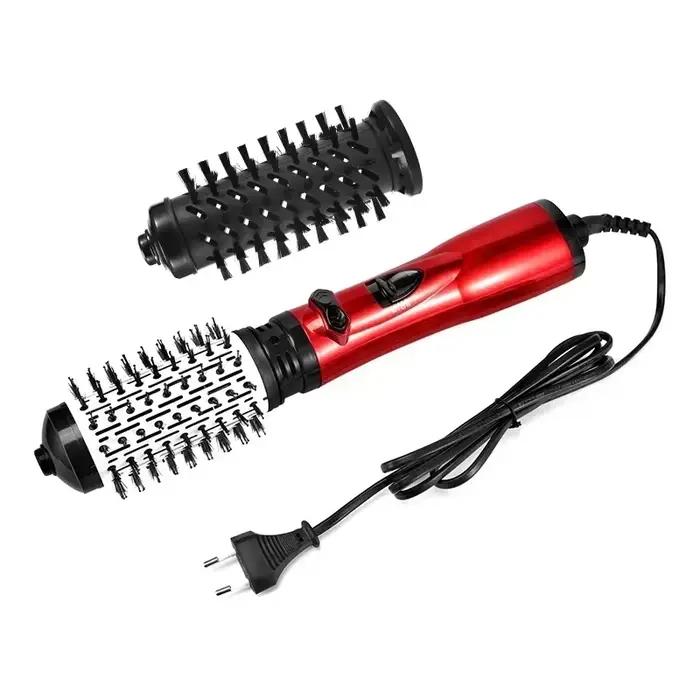 Sèche-cheveux rotatif 3 en 1, peigne électrique, lisseur, brosse sèche-cheveux, peigne à Air chaud,