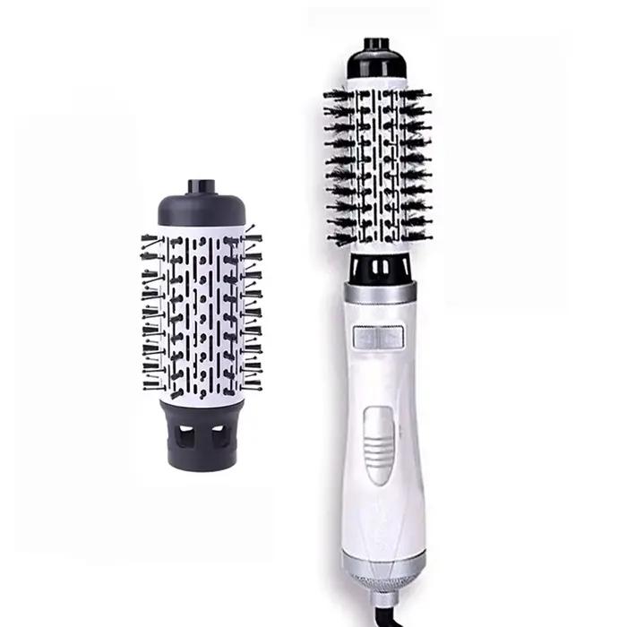 Brosse à air chaud rotative automatique pour salon de coiffure, peigne lisseur et volumateur, brosse
