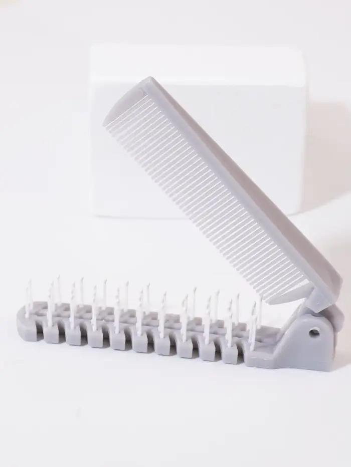 Brosse de peigne pliante antistatique portable, peigne valide, outil de coiffure professionnel, spéc